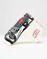 Castlebeard Sidecar Blade Putter Cover - Blue / White, view 3