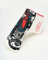 Castlebeard Sidecar Blade Putter Cover - Blue / White, view 5