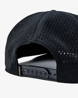 Castlebeard Skull Caddie Performance Rope Hat - Black, view 6