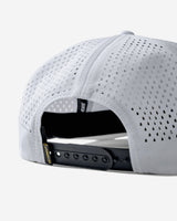 Castlebeard Skull Caddie Performance Rope Hat - White, view 5