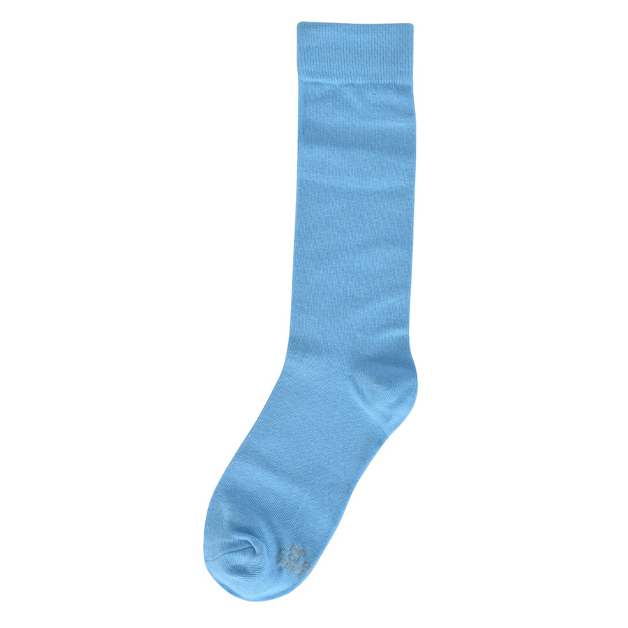 Castlebeard Solid Aquamarine Blue Socks