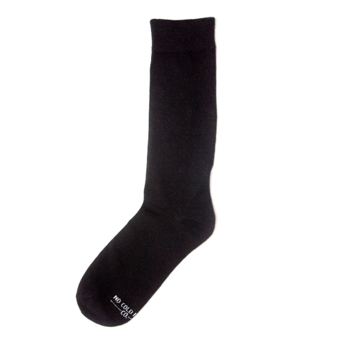 Castlebeard Solid Black Socks