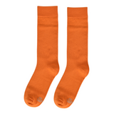 Castlebeard Solid Clementine Orange Socks, view 3