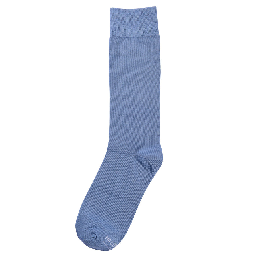 Castlebeard Solid Dusty Blue Socks