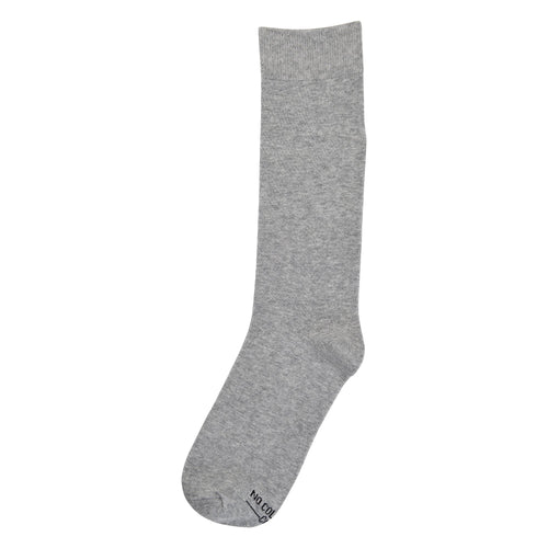Castlebeard Solid Grey Socks