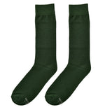 Castlebeard Solid Hunter Green Socks, view 2