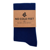 Castlebeard Solid Navy Socks, view 2