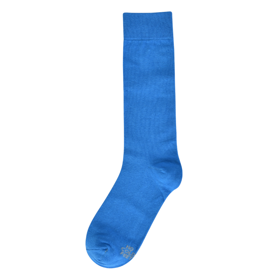 Castlebeard Solid Ocean Blue Socks