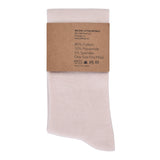 Castlebeard Solid Pale Pink Socks, view 3