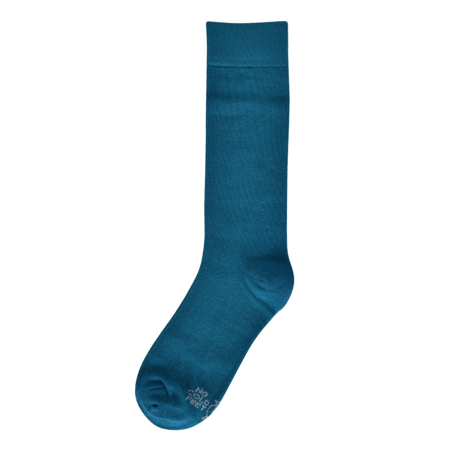Castlebeard Solid Peacock Green Socks