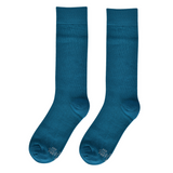 Castlebeard Solid Peacock Green Socks, view 3