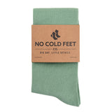 Castlebeard Solid Sage Socks, view 3