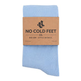 Castlebeard Solid Sky Blue Socks, view 2