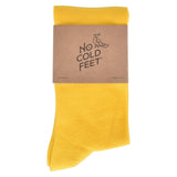 Castlebeard Solid Sunshine Yellow Socks, view 3