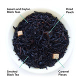 Castlebeard Southern Gothic - Peach Bourbon Black Tea, view 2