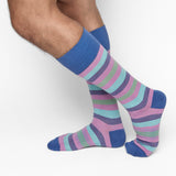 Castlebeard Spectrum Stripes Dress Sock Bundle, view 2