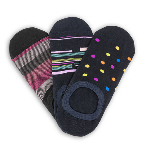 Castlebeard SS22 No-Show Sock 3-Pack B