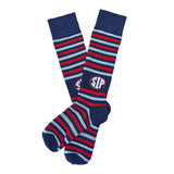 Castlebeard Stripe Sip Dress Socks, view 4