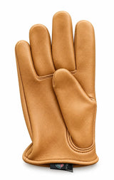 Castlebeard Tan Short Wrist Deerskin Gloves, view 3