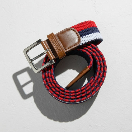 Castlebeard Three Color Woven Belt