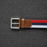 Castlebeard Three Color Woven Belt, view 3