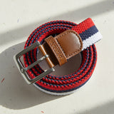 Castlebeard Three Color Woven Belt, view 4