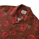 Castlebeard Valentine's Day Hawaiian Shirts For Men Gorgeous Rose Print Shirt Short Sleeve By Sylvia, view 2