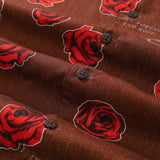 Castlebeard Valentine's Day Hawaiian Shirts For Men Gorgeous Rose Print Shirt Short Sleeve By Sylvia, view 5