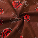 Castlebeard Valentine's Day Hawaiian Shirts For Men Gorgeous Rose Print Shirt Short Sleeve By Sylvia, view 6