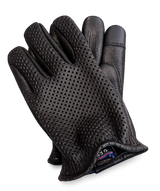Castlebeard Ventilated Short Wrist Touchscreen Deerskin Gloves, view 4