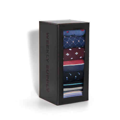Castlebeard Weekly Sply 7-Pack - Fancy Dress Socks