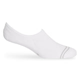 Castlebeard White Cotton No-Show Socks - 3 Pack, view 3