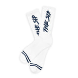 Castlebeard White The Sip Casual Crew Socks, view 3