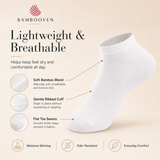 Castlebeard Women’s Bamboo Ankle Socks 12-Pack, Deep Tones, view 5