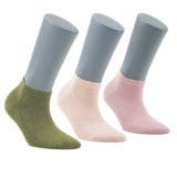 Castlebeard Women’s Bamboo Ankle Socks 12-Pack, Garden Mix, view 4