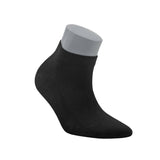 Castlebeard Women’s Bamboo Ankle Socks 6-Pack, White, Blush & Black, view 6