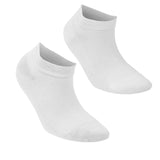 Castlebeard Women’s Bamboo Ankle Socks 8-Pack Gift Box, All White, view 5