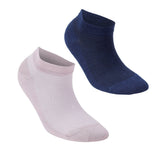 Castlebeard Women’s Bamboo Ankle Socks 8-Pack Gift Box, Berry & Navy, view 5