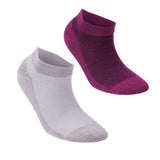 Castlebeard Women’s Bamboo Ankle Socks 8-Pack Gift Box, Berry & Navy, view 6