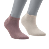 Castlebeard Women’s Bamboo Ankle Socks 8-Pack Gift Box, Jewel Mix, view 2