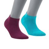 Castlebeard Women’s Bamboo Ankle Socks 8-Pack Gift Box, Jewel Mix, view 4