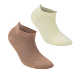 Castlebeard Women’s Bamboo Ankle Socks 8-Pack Gift Box, Warm Neutrals, view 4