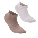Castlebeard Women’s Bamboo Ankle Socks 8-Pack Gift Box, Warm Neutrals, view 5