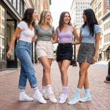 Castlebeard Women's Quarter Crew 4-Pack, view 2