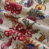 Castlebeard Yiume Mens Octopus Hawaiian Shirt 100% Cotton Button-down Marine Life Shirt For Gifting By Amy, view 4