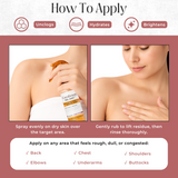 CocoBeauty Peel Shot - Kojic + Turmeric Body Peel Spray, view 3