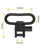 CVLIFE 1.25 inches Sling Swivel Quick Attach/Release Sling Swivels, view 6