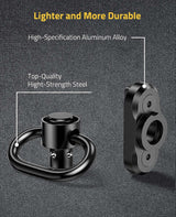 CVLIFE 1.25" Sling Swivel 2-Pack for Two Point Sling, view 5