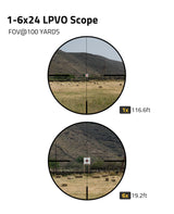 CVLIFE EagleTalon LPVO Scope with Mount, view 2