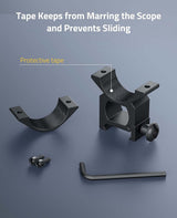 CVLIFE 1 inch Picatinny Scope Rings Mounts, view 4